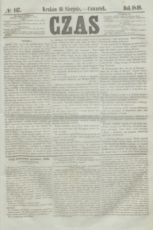 Czas. [R.2], № 147 (16 sierpnia 1849)