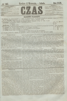 Czas. [R.2], № 167 (15 września 1849)