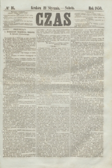 Czas. [R.3], № 16 (19 stycznia 1850)
