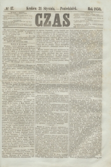 Czas. [R.3], № 17 (21 stycznia 1850)
