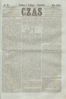Czas. [R.3], № 31 (7 lutego 1850) + dod.