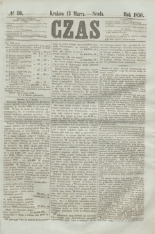 Czas. [R.3], № 60 (13 marca 1850)