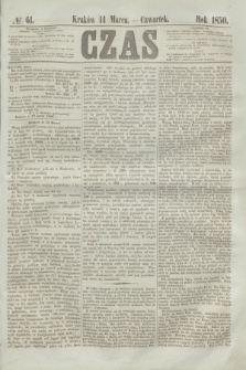 Czas. [R.3], № 61 (14 marca 1850)