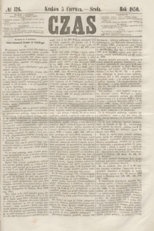 Czas. [R.3], № 126 (5 czerwca 1850)
