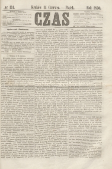 Czas. [R.3], № 134 (14 czerwca 1850)