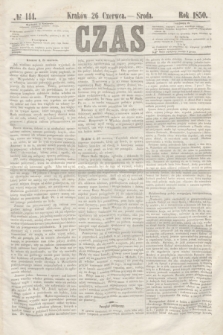 Czas. [R.3], № 144 (26 czerwca 1850)