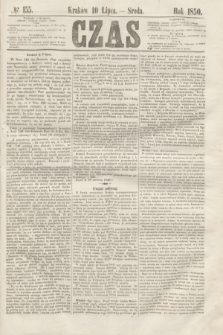 Czas. [R.3], № 155 (10 lipca 1850)