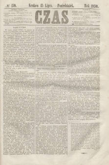 Czas. [R.3], № 159 (15 lipca 1850)