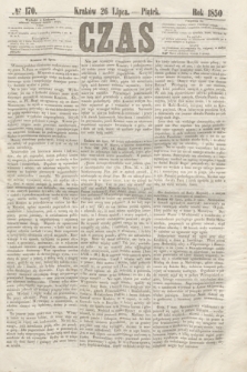 Czas. [R.3], № 170 (26 lipca 1850)