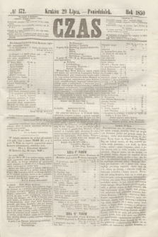 Czas. [R.3], № 172 (29 lipca 1850) + dod.