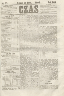 Czas. [R.3], № 173 (30 lipca 1850)