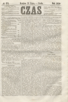 Czas. [R.3], № 174 (31 lipca 1850)
