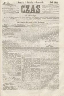 Czas. [R.3], № 175 (1 sierpnia 1850)