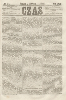 Czas. [R.3], № 177 (3 sierpnia 1850)
