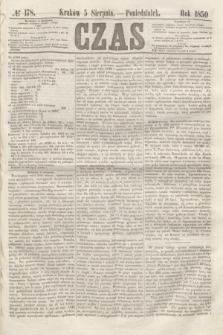 Czas. [R.3], № 178 (5 sierpnia 1850)