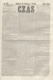 Czas. [R.3], № 197 (28 sierpnia 1850)