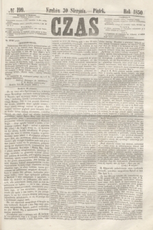Czas. [R.3], № 199 (30 sierpnia 1850)