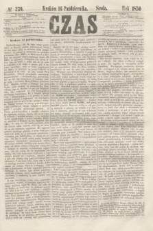 Czas. [R.3], № 239 (16 października 1850)