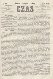 Czas. [R.3], № 253 (2 listopada 1850)