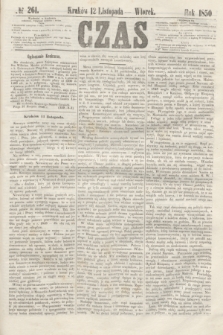 Czas. [R.3], № 261 (12 listopada 1850)