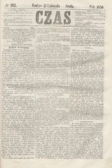 Czas. [R.3], № 262 (13 listopada 1850)