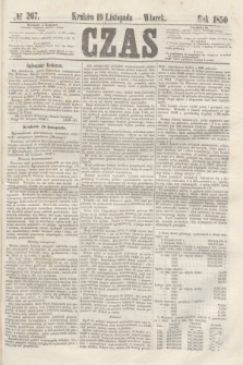 Czas. [R.3], № 267 (19 listopada 1850)