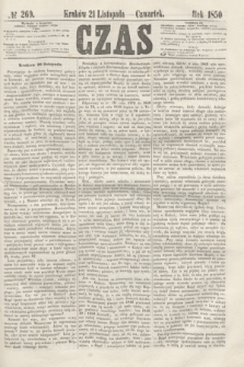 Czas. [R.3], № 269 (21 listopada 1850)