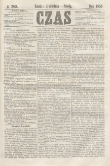 Czas. [R.3], № 280 (4 grudnia 1850)