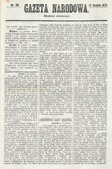 Gazeta Narodowa (wydanie wieczorne). 1870, nr 318