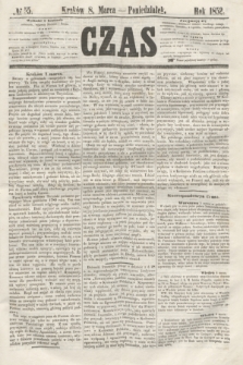 Czas. [R.5], № 55 (8 marca 1852)