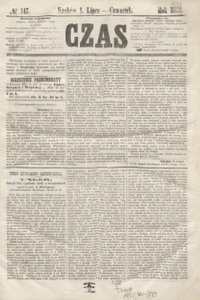 Czas. [R.5], № 147 (1 lipca 1852)