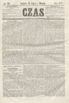 Czas. [R.5], № 157 (13 lipca 1852)