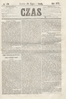 Czas. [R.5], № 170 (28 lipca 1852)