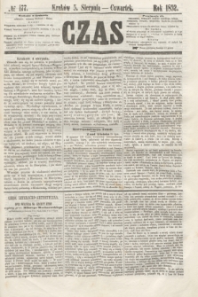 Czas. [R.5], № 177 (5 sierpnia 1852)