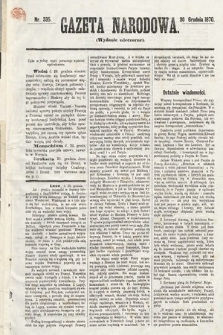 Gazeta Narodowa (wydanie wieczorne). 1870, nr 335