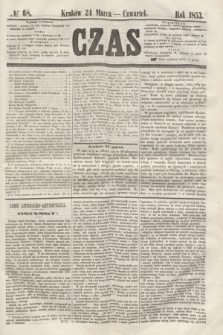 Czas. [R.6], № 68 (24 marca 1853)