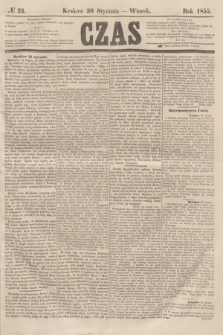 Czas. [R.8], № 23 (30 stycznia 1855)