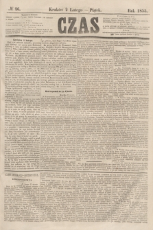 Czas. [R.8], № 26 (2 lutego 1855)