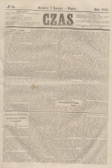 Czas. [R.8], № 31 (9 lutego 1855)