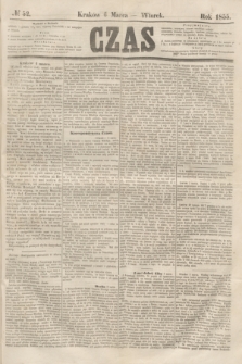 Czas. [R.8], № 52 (6 marca 1855)