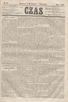 Czas. [R.8], № 77 (5 kwietnia 1855)