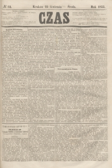Czas. [R.8], № 93 (25 kwietnia 1855)
