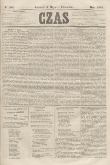 Czas. [R.8], № 100 (3 maja 1855)