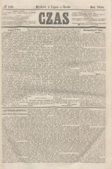 Czas. [R.8], № 148 (4 lipca 1855)