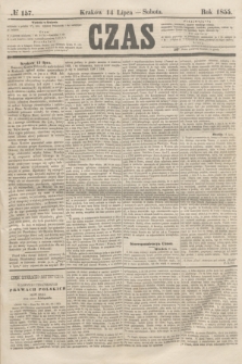 Czas. [R.8], № 157 (14 lipca 1855)
