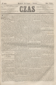 Czas. [R.8], № 169 (28 lipca 1855)