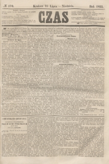 Czas. [R.8], № 170 (29 lipca 1855)
