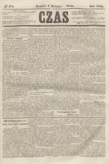 Czas. [R.8], № 178 (8 sierpnia 1855)