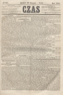 Czas. [R.8], № 195 (29 sierpnia 1855)