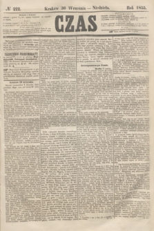 Czas. [R.8], № 222 (30 września 1855)